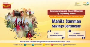 Mahila Samman Savings Certificate Yojana 2024 : महिलाओं को मिलेंगे 1000 रुपये प्रतिमाह, ऐसे करें आवेदन