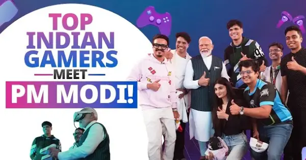 India's Top Gamers Meet 'Cool' PM Modi का गेमिंग जगत के प्रति उत्साह | Game on ft. 'NaMo'